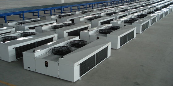 Efficient Energy Saving Double Side Wind Blown Air Cooled Evaporator For Refrigeration Industrial Cold Room