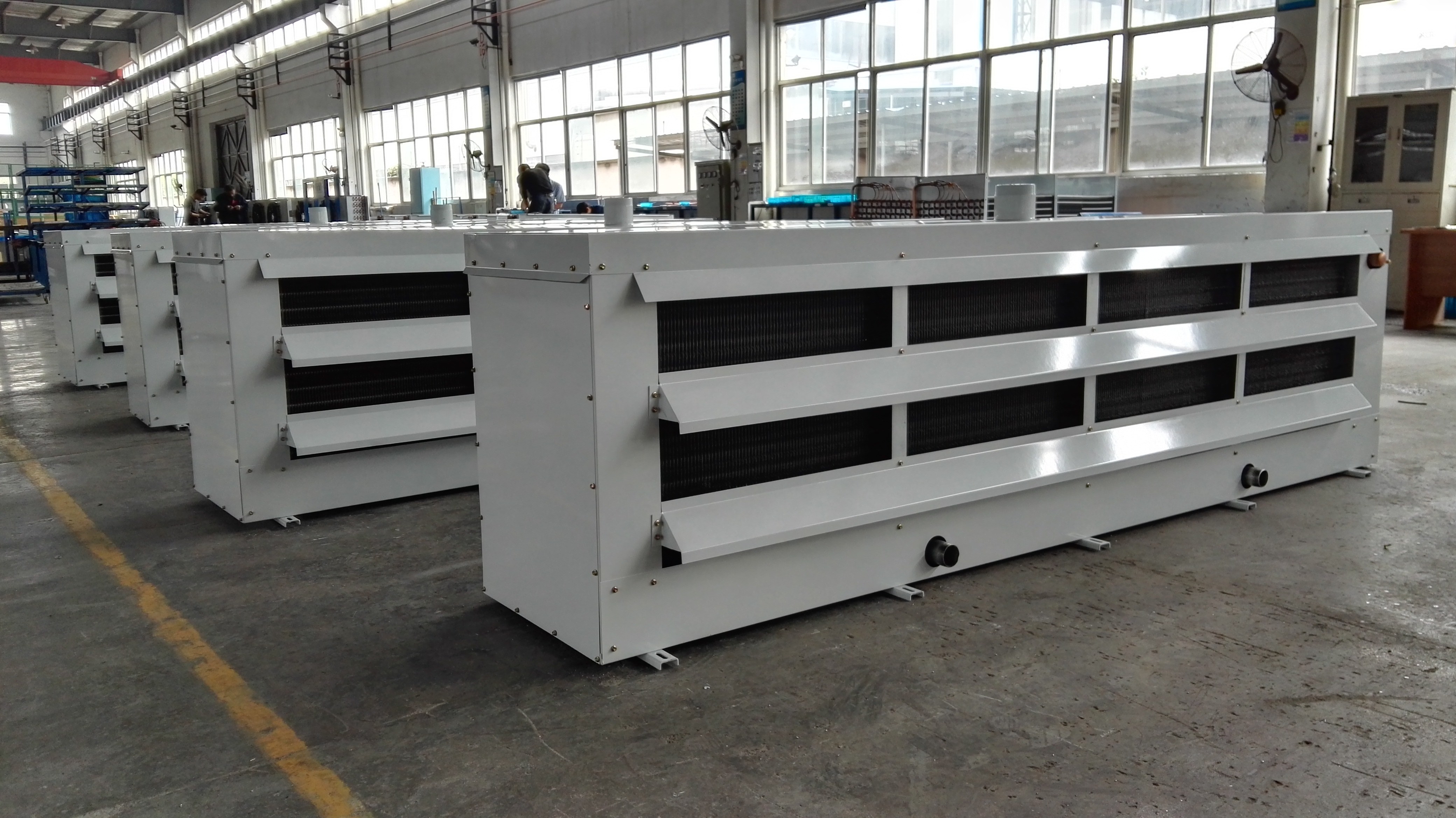 Aluminum Cold Room Evaporator Unit Chiller Electric Defrost