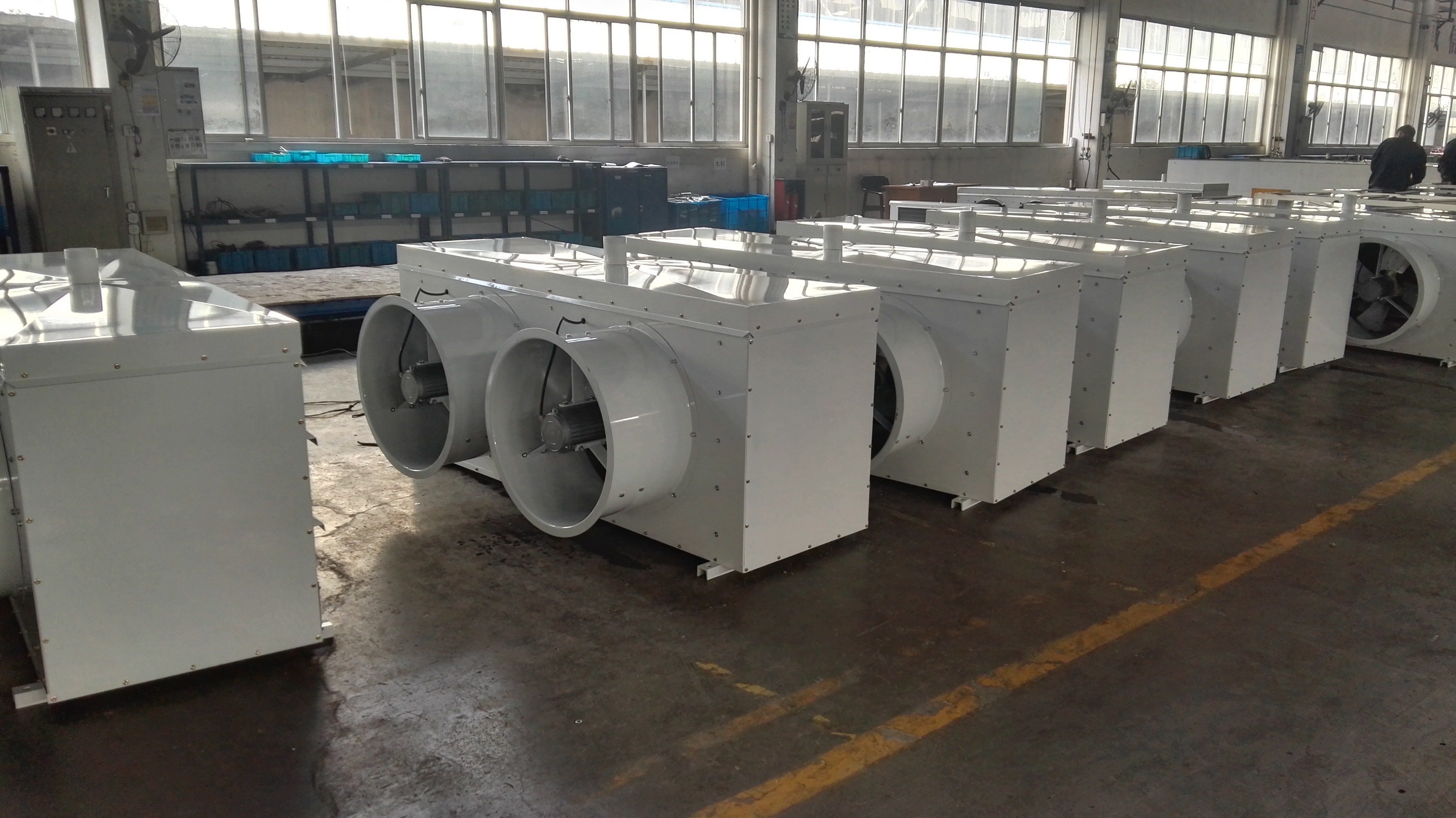 Aluminum Cold Room Evaporator Unit Chiller Electric Defrost