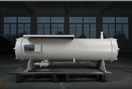 Einzelner wassergekühlter Kondensator horizontale Shell And Tube Condenser ODM
