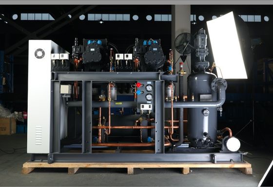 Handelskondensator-Abkühlungs-Kompressor-Gestell-System-Gewohnheit