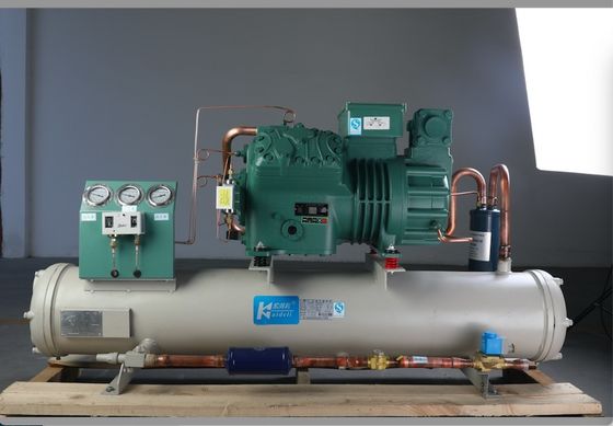wassergekühlter kondensierender Wasser-kalter Kondensator Copeland-Kompressor der Einheits-6kw