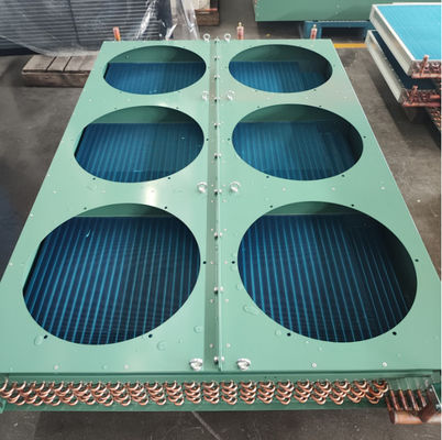 H-Serie vertikal seitlich montierte Kaltraumkondensator Innen Splice Keine Ventilatoren