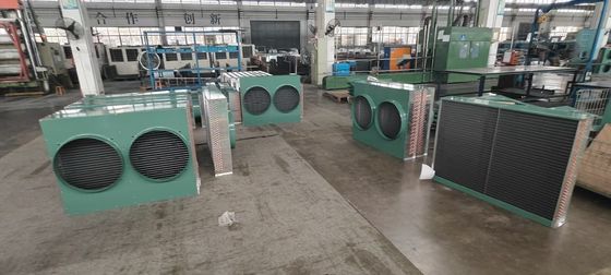H-Type Hochleistungs-Kondensator-Kompressor-Einheit. 1000 m2 Industrie-Kühlsystem mit Präzisionskühlkapazität.